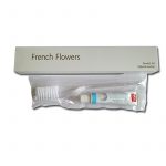 Зубной набор в картонной коробочке «French Flowers»